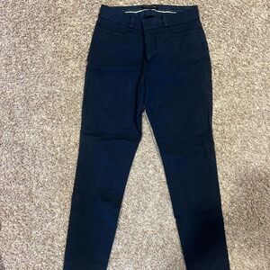 Skinny Banana Republic Blue Dress Pants